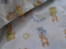 Detský textil - Detské obliečky 100 x 140 / 40 x 60 cm ZAJKO - 7490205_