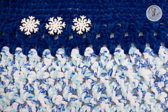 Detský textil - Háčkovaná detská deka Winter - 7489047_