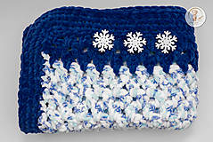 Detský textil - Háčkovaná detská deka Winter - 7489050_