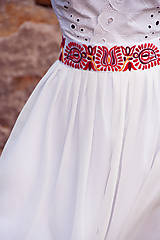 Sukne - Vyšívaná sukňa Čataj - 7506029_