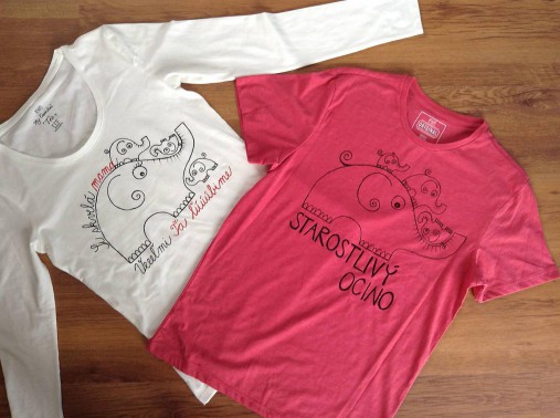 Maľované pánske tričko pre starostlivého ocka (bez mien)