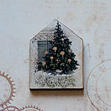 Dekorácie - Vianočný domček - 7535302_
