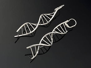 Náušnice - DNA - náušnice - 7541757_