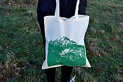 Nákupné tašky - Horská nákupná taška. Gerlach Green - 7539391_