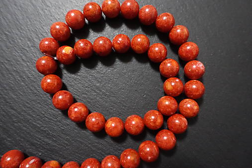 Korálky - Korál hubový n. 10mm - 7542144_