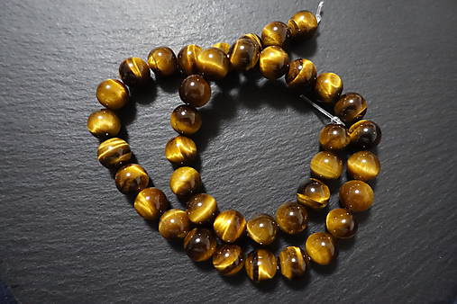 Minerály - Tigrie oko A 10mm - 7542300_