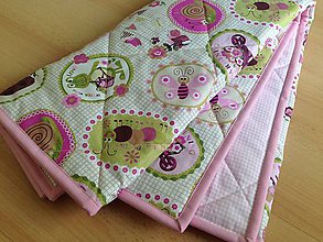 Detský textil - Nežná zvieratková deka pre bábätko - 7537058_