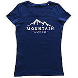 Topy, tričká, tielka - Mountain Lover - slubové tričko - 7554041_