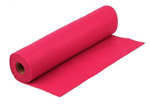  - Filc-metráž, šírka 41 cm  (ružový sýty) - 7555233_