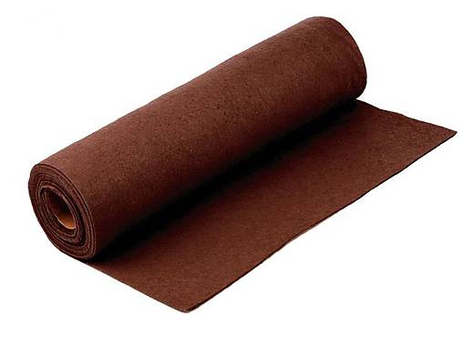  - Filc-metráž, šírka 41 cm  (hnedý) - 7585147_