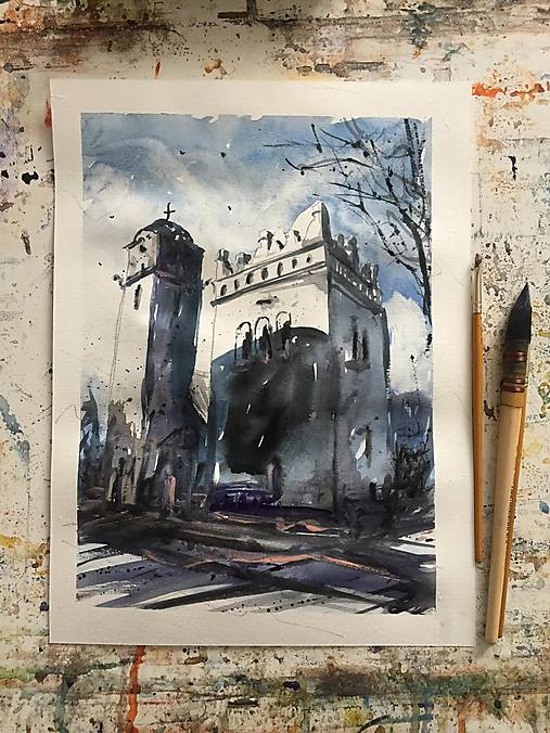 Obrazy - Zvonica a veza - 7586475_