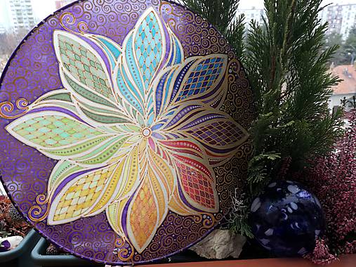 Dekorácie - Mandala energie a pohybu - 7606647_