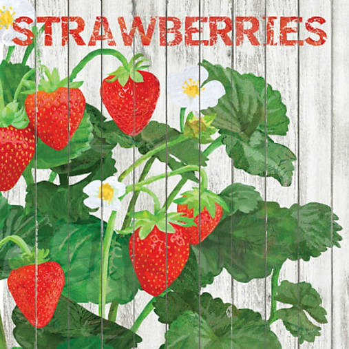  - Servítka "Harvest strawberries", ihneď - 7614453_
