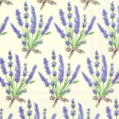  - Servítka "Bouquet of lavender", ihneď - 7615828_