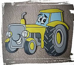 Tabuľky - Traktor - 7618144_