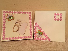 Papiernictvo - Pohľadnica bábätko - 7627255_