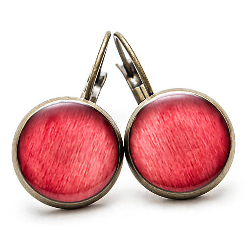 Náušnice - Pink effect - 7630992_