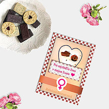 Papiernictvo - Sladká valentínska pohľadnica cukríky pre ňu (11) - 7633648_