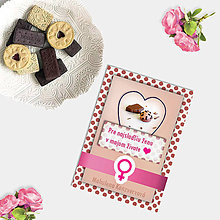 Papiernictvo - Sladká valentínska pohľadnica cukríky pre ňu (8) - 7634415_