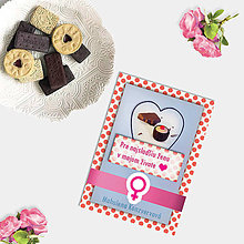 Papiernictvo - Sladká valentínska pohľadnica cukríky pre ňu (13) - 7635243_