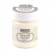 Farby-laky - Dekor Paint Soft - slonovinová 230 ml**** - 7638614_