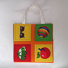 Detské tašky - pastelkovník peračník (s veselými obrázkami) - 7646994_