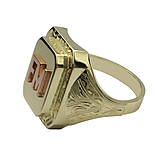 Prstene - Pánsky prsteň s monogramom II - 7661623_