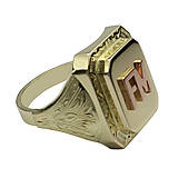 Prstene - Pánsky prsteň s monogramom II - 7661625_