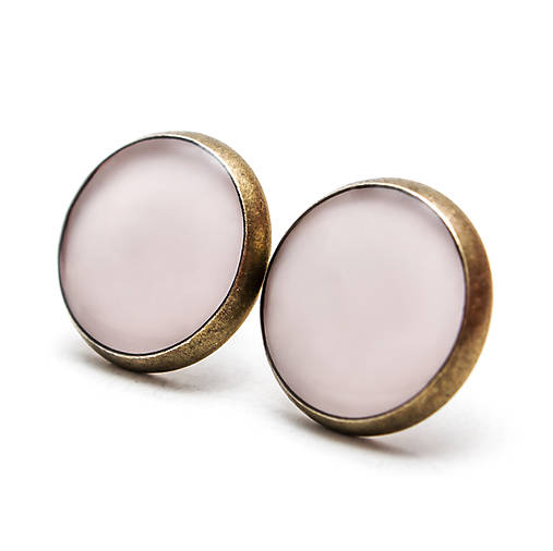 Náušnice - Farby jari 2017 - Pale dogwood - Drieň  - 7671631_