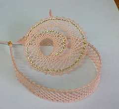 Náhrdelníky - paličkovaný náhrdelník - 7678167_