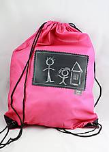 Batohy - Detský batoh s tabuľou na písanie - 7684585_