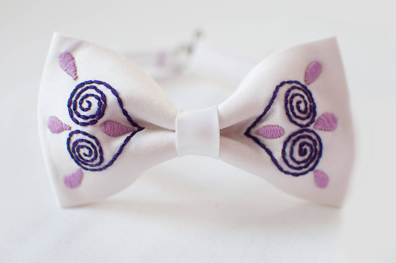 Svadobný folk motýlik V.