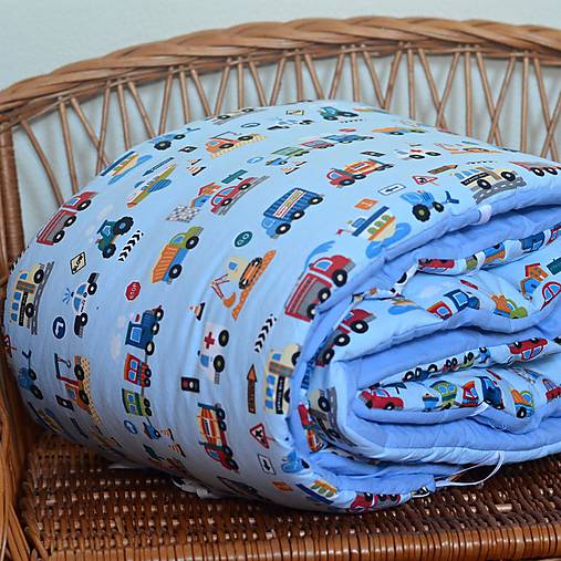 Detský textil - Autičkový mantinel. - 7697236_