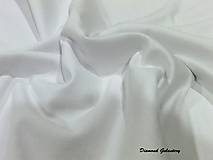 Textil - Úplet biely - cena za 10 cm - 7699296_