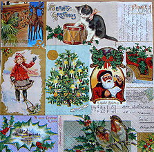 Papier - Vianočné motívčeky - 7701766_