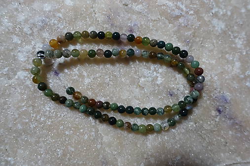 Minerály - Achát indiánsky 4mm - 7714005_