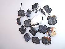 Minerály - sardonyx korálky - kvety - 7716174_