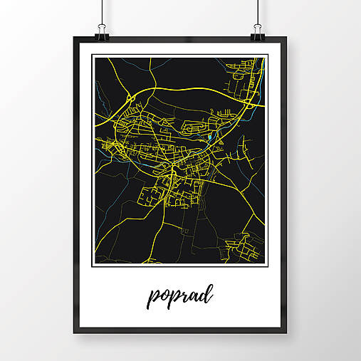 Grafika - POPRAD, klasický, čierny - 7718222_