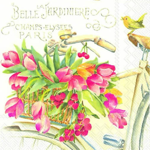  - Servítka "Belle la jardiniere", ihneď - 7726688_