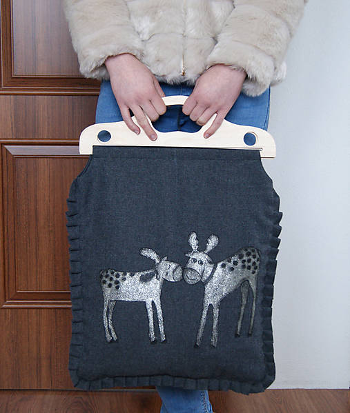 Kabelky - Kabelka do ruky so sobmi - 7730831_