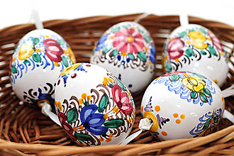 Dekorácie - Veľkonočné tradičné keramické vajíčko - 7735959_