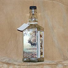 Nádoby - Poľovnícka fľaša Lovecká sezóna - 7740233_