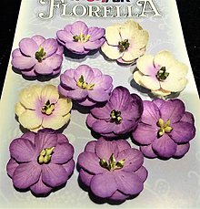 Polotovary - Florella - dekoračné kvety - levendel - 7749493_