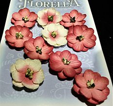 Polotovary - Florella - dekoračné kvety - hortensie - 7749626_