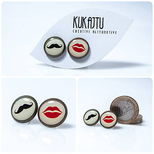 Náušnice - FÚZIK & PUSINKA - 7770691_