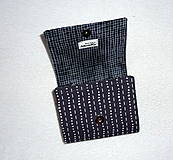 Peňaženky - Peňaženka - Sivá - 12 x 10 cm - 7769810_