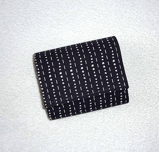 Peňaženka - Sivá - 12 x 10 cm