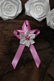 Svadobné pierka - Svadobné pierko ružové - 7774202_