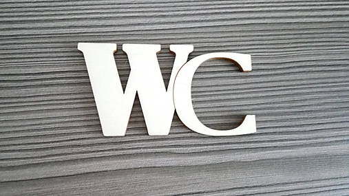 Tabuľky - Piktogram WC 1 - 7788151_