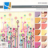 VÝPREDAJ! GCD - Eye Candy (papier na scrapbooking, 12x12, 12ks)